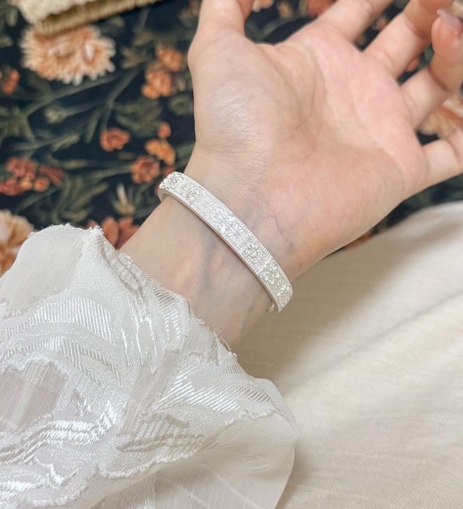 Sliver Ethnic Bangle