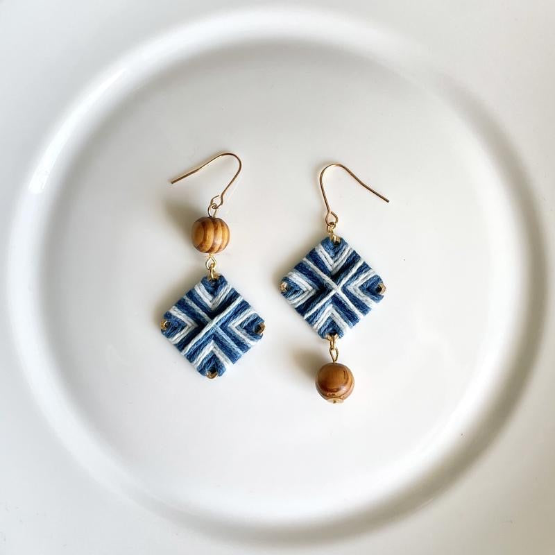 Fabric Earrings