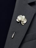 Butterfly Orchid Brooch