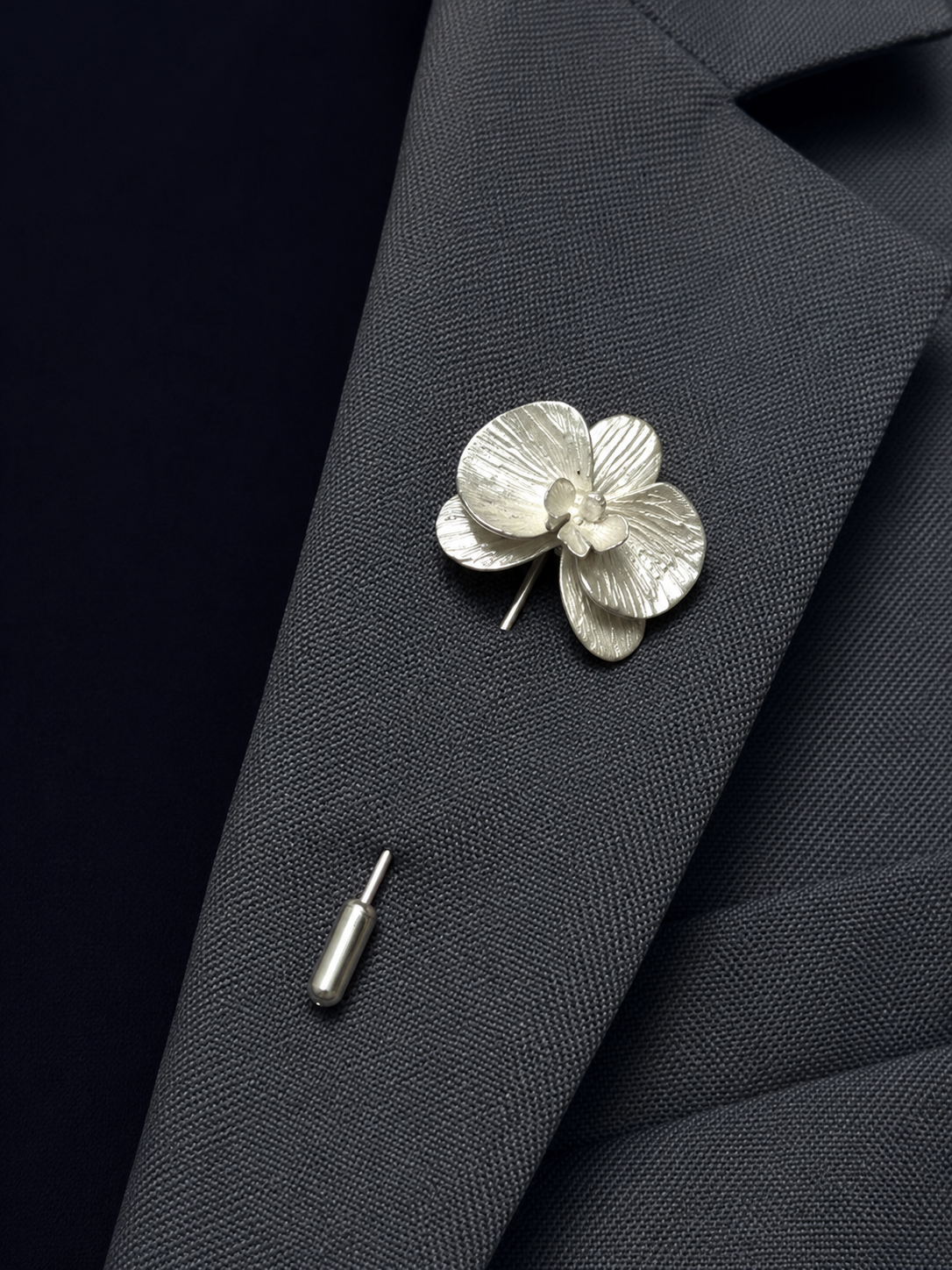 Butterfly Orchid Brooch