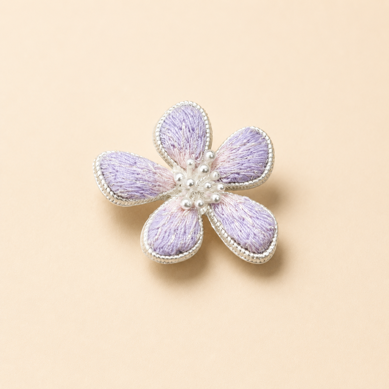 Embroidered Brooch