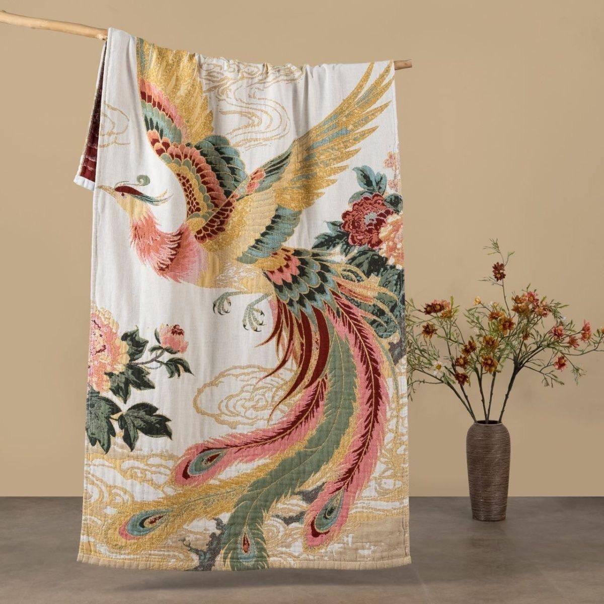 Embroidered Heritage Bath Towel
