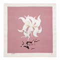 White Lily Embroidery Wall Art - Yuanix embroidery product